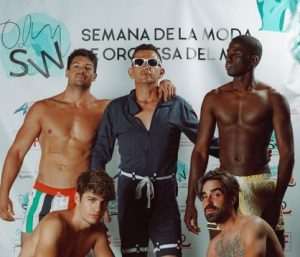 Último de los desfiles celebrados en la II Semana de la Moda de Oropesa del Mar