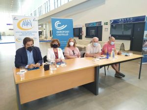 El Aeropuerto de Castellón expone su oferta de vuelos ante las agencias de viaje de la Comunidad Valenciana