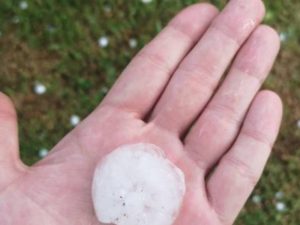 Granizada espectacular en Castellón