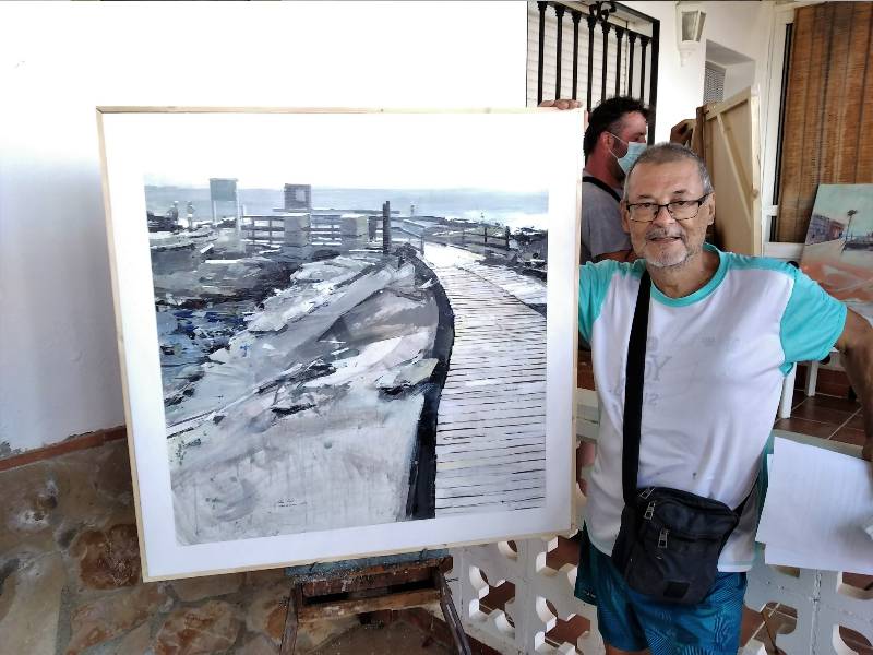 Torre de la Sal inmortaliza su poblado marítimo con un concurso de pintura