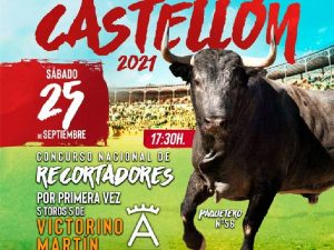 Los 5 toros de Victorino para el histórico concurso de recortadores de Castellón