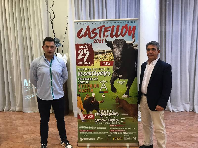 Victorinos para un concurso de recortadores en Castellón