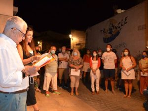 Nueva placa del recorrido poético de Oropesa dedicada a la escritora Carmelina Sánchez Cutillas