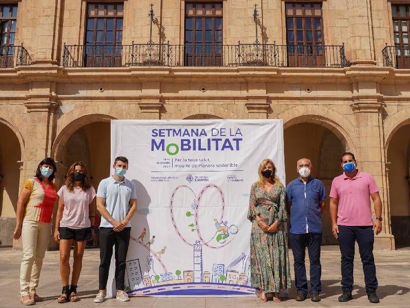 Castellón potencia la movilidad segura, saludable y sostenible con actividades del 16 al 22 de septiembre