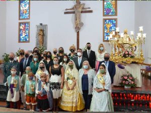 Oropesa del Mar rinde honores a la Virgen de la Paciencia con la bajada de la imagen