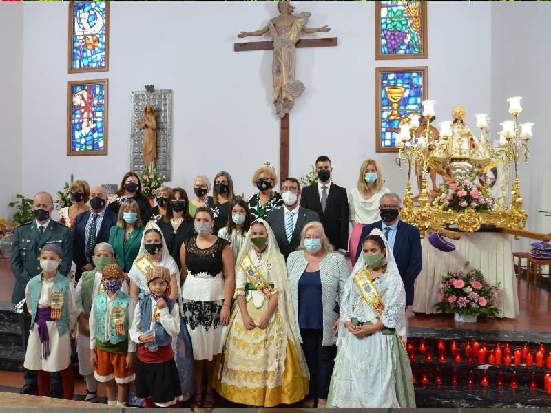 Oropesa del Mar rinde honores a la Virgen de la Paciencia con la bajada de la imagen