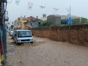 Càlig solicita la declaración de zona afectada por emergencia tras el temporal