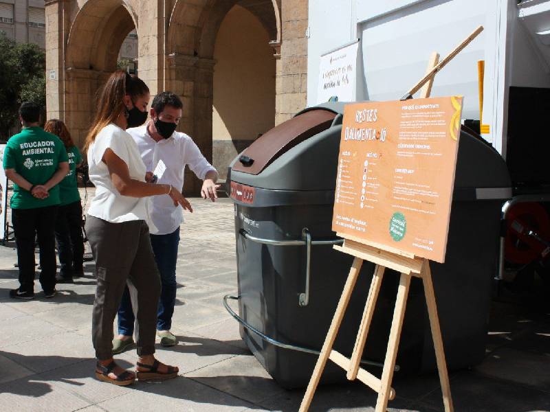Castellón consolida el reciclaje de basura orgánica un año después de la implantación del servicio