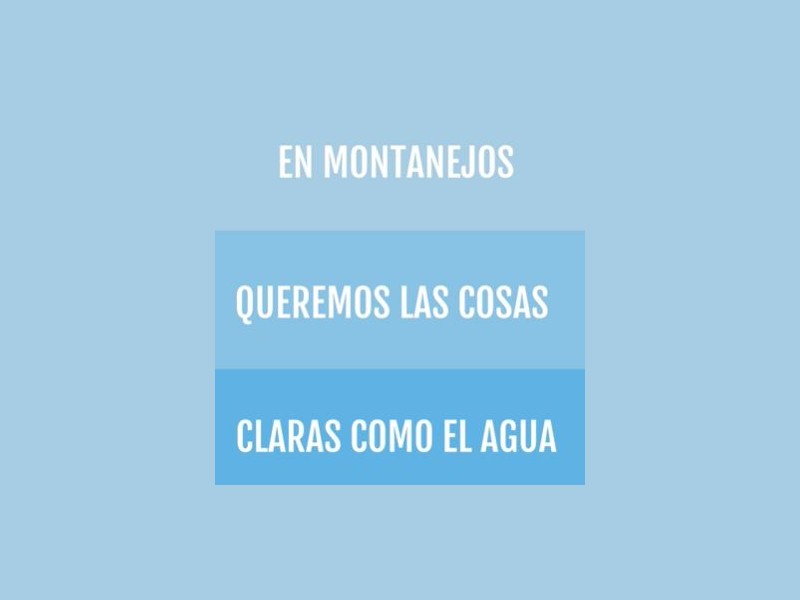 Montanejos impulsa la iniciativa “Montanejos, claro como el agua”