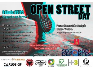 El Open Street Day unirá a amantes del deporte en una jornada colaborativa