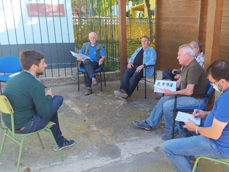 Fernando Navarro aborda con las asociaciones de la Marjalería el protocolo de actuaciones por lluvias