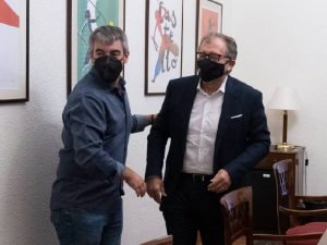 Diputación estudia con la Federación de Caza de la comunidad Valenciana colaborar en situaciones de emergencia en el monte