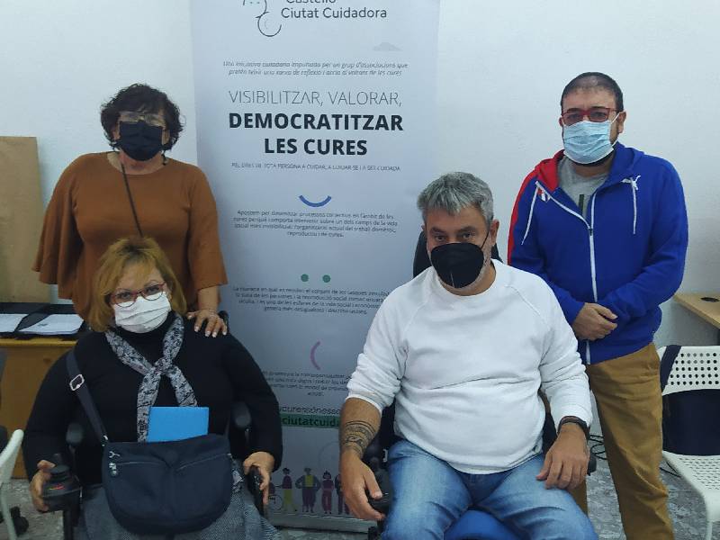 Unides Podem Castelló recoge las reivindicaciones de la Oficina de Vida Independiente
