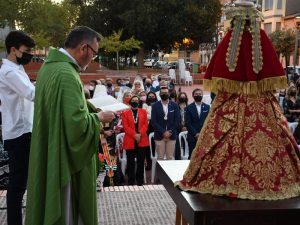 Benedicció de la imatge de la Virgen del Rocío