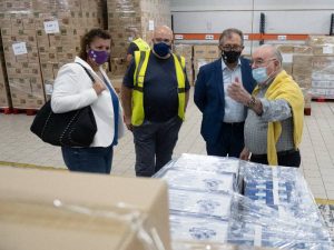 José Martí destaca el trabajo solidario de los voluntarios del Banco de Alimentos en favor de las personas que necesitan ayuda para subsistir