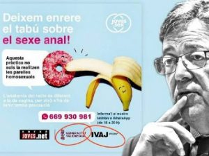 Puig financia una campaña para extender el «sexo anal» entre heterosexuales: «Dejemos atrás el tabú»