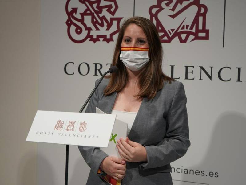 Vega (VOX): “Es lamentable que la Comunidad Valenciana sea conocida por la corrupción del PSOE y del PP”