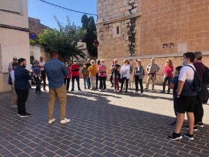 El alcalde de Sant Jordi promociona los olivos milenarios, la piedra en seco y la gastronomía en las Jornadas de Patrimonio Europeo