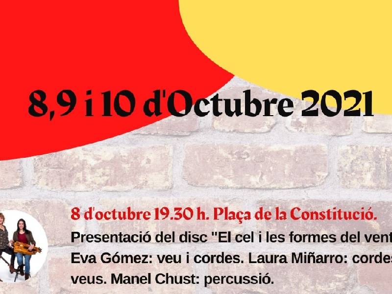 Almenara programa el concierto de Eva Gómez, juegos tradicionales y pilota valenciana para celebrar el 9 de Octibre