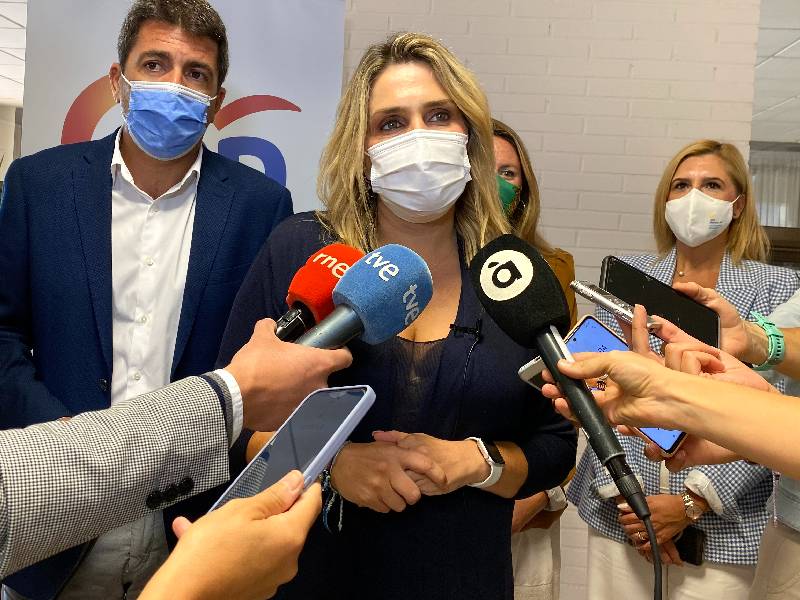 Marta Barrachina lamenta que Ximo Puig “vuelve a colocarnos en el furgón de cola en el año 2022, y ya van seis anualidades”