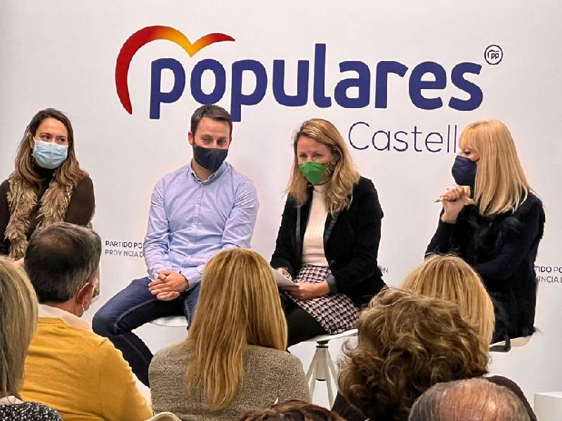 La presidenta local del PPCS, Begoña Carrasco, celebra el primer Comité Ejecutivo y ratifica el nuevo organigrama