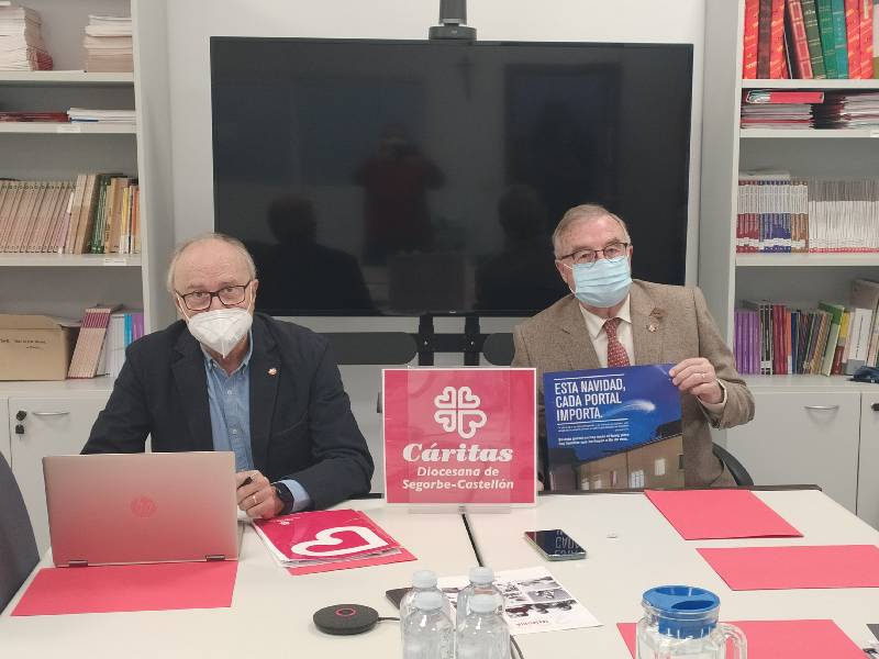 Cáritas de Segorbe-Castellón presenta su campaña de Navidad