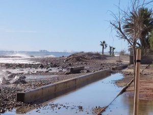 Moncofa convoca a la plataforma ‘Espigones YA’ ante la llegada de nuevas tormentas