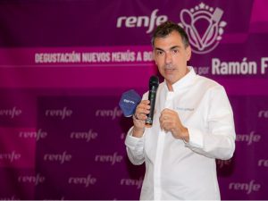 El chef Ramón Freixa asesora en la nueva oferta gastronómica a la plaza de los trenes de Renfe