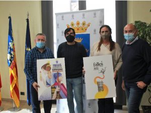 El cartel ‘Història i foc’ de Borja Tur será la imagen de las Fallas de Burriana 2022