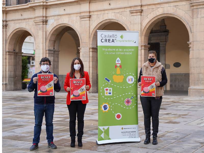 Castelló Crea y Reset Weekend se unen para celebrar un gran evento de emprendedurismo