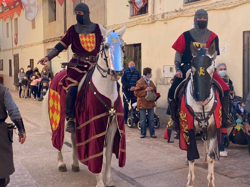 Éxito en el número de visitantes a la XIV Feria Medieval de Mascarell