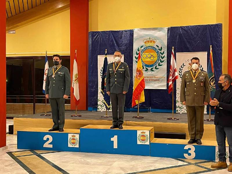 Juan Pedro García consigue la medalla de oro en XIII Campeonato Nacional Militar de Recorridos de tiro