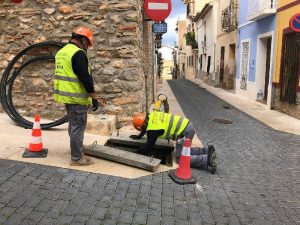 La fibra óptica llega al casco antiguo de Oropesa del Mar y a la zona de Morro de Gos