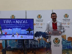 Vila-real reedita la Fira de Nadal con pista de hielo y animación para ayudar a la reactivación comercial y hostelera de la ciudad