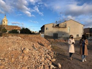 Almassora adecua el parking público de la Molineta para favorecer la peatonalización de la Vila