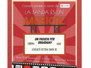 La Banda UJI ofrece un concierto solidario con Cruz Roja Burriana titulado ‘La Banda Es Un Musical’