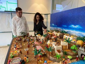 La Asociación Española Contra el Cáncer de Castelló invita a visitar su belén de Playmobil