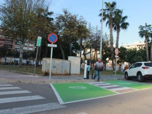 Burriana instala el segundo punto de recarga municipal de vehículos eléctricos en vía urbana