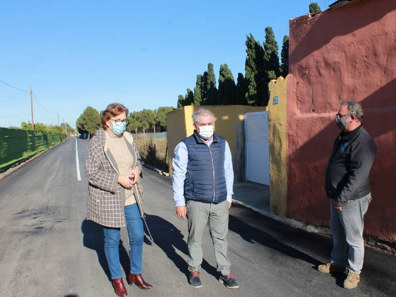 El Ayuntamiento de Burriana pavimenta y adecua el camí la Ratlla y la Serratella