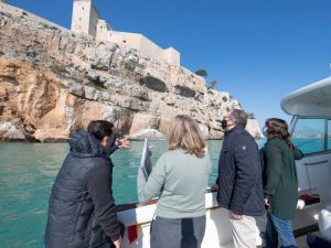 El Castillo de Peñíscola consigue un récord histórico en diciembre al recibir 11.783 visitas