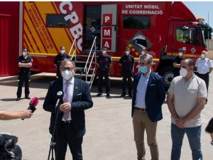 Diputación invierte 600.000 euros para dotar con tecnología punta de seguridad personal y nuevo vestuario a los bomberos del Consorcio Provincial
