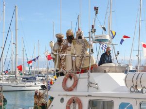 Castellón recibe a los Reyes Magos en el Grau con un gran dispositivo de seguridad