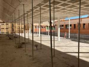 Las obras del colegio Embajador de Almassora encaran 2022 con más de un millón ejecutado