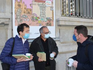 La concejalía de Reciclaje edita material de oficina con creatividades de Xipell que repartirá entre asociaciones de Castellón