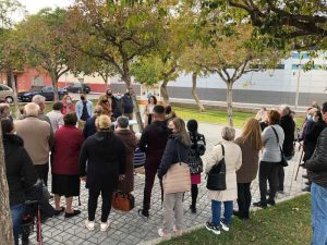 Almassora celebra el Dia del Veí al Barri en el de Pio XII donde se ha presentado su proyecto de renovación