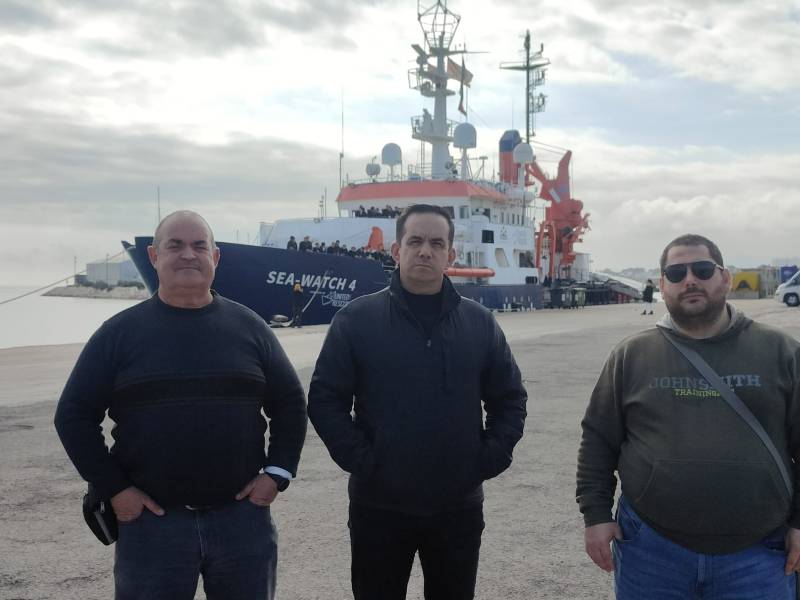 VOX denuncia que también Vinaroz da cobertura a la dudosa labor de los barcos de Sea Watch en el Mediterráneo