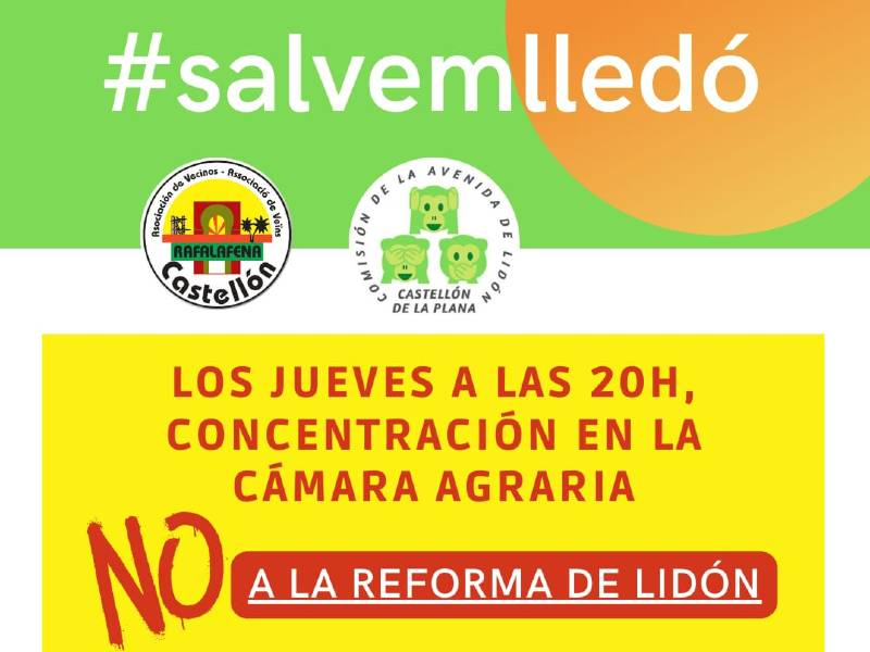 Un jueves más con los vecinos de la Avenida de Lidón