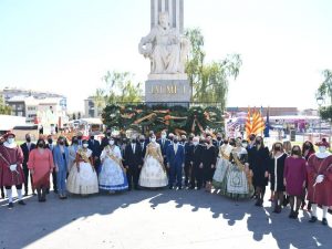 Homenaje al rey Jaime I y la Carta Pobla