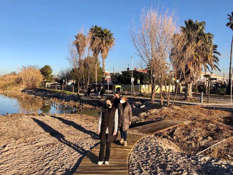 Almassora recupera el fondo perdido del humedal del Millars