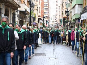 La Romería de Les Canyes sobrevive a la amenaza de lluvia